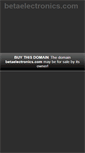 Mobile Screenshot of betaelectronics.com